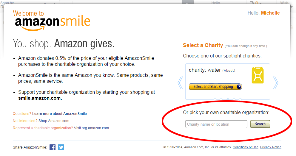 You are currently viewing Amazon Smile, the best way to shop and give at the same time!