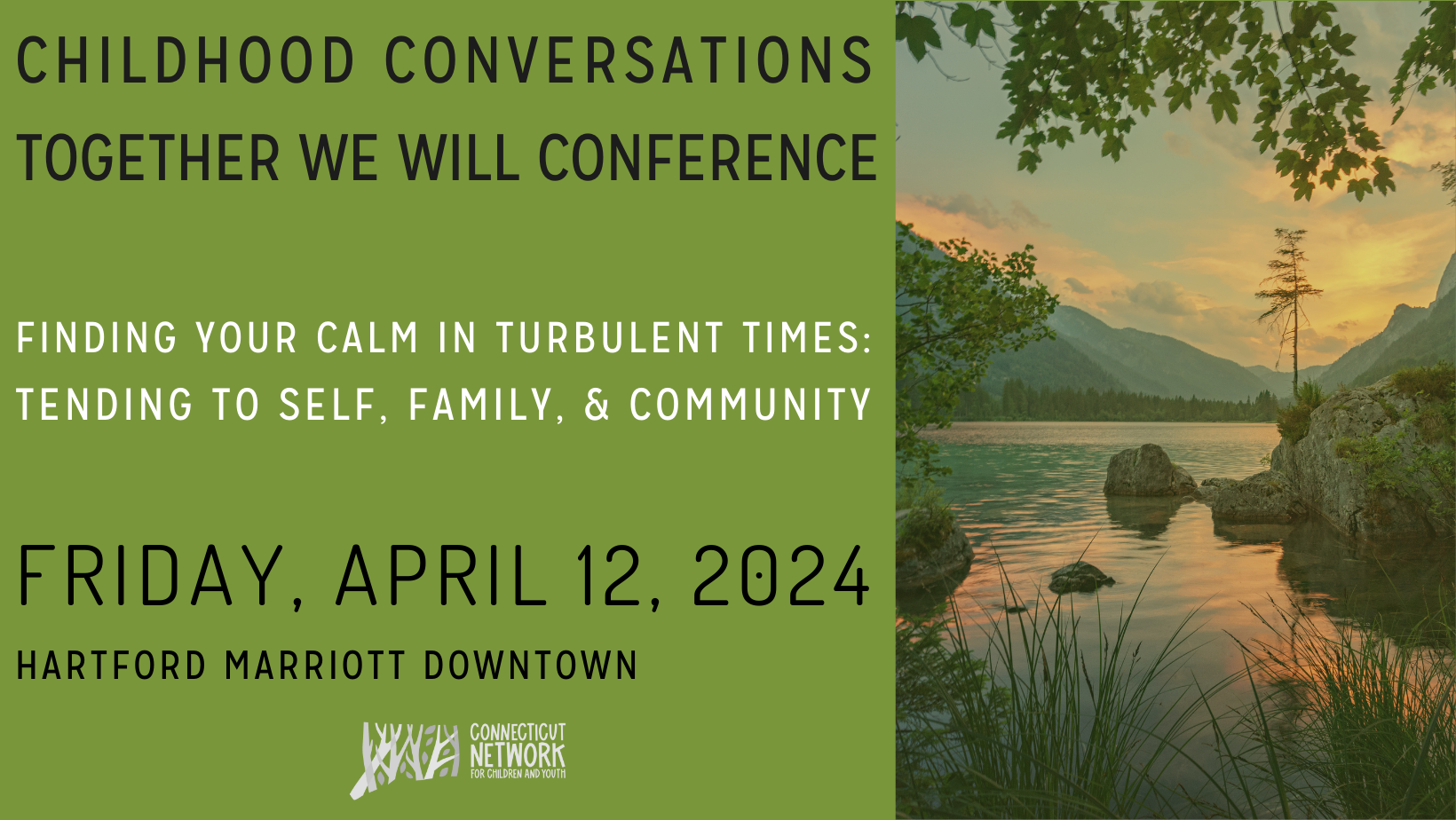 Childhood Conversations Together We Will Conference