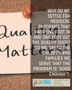 Keeping Current to Get Ahead: Driving Your Program to Quality